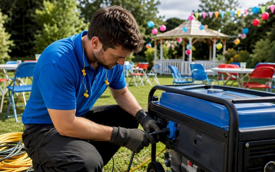 What is a party generator? Your UK event power guide