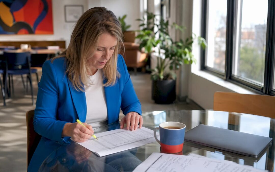 Event planner reviewing power circuit schedule