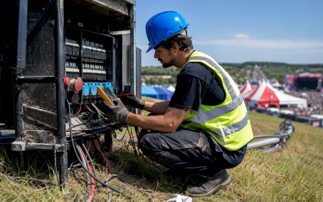 Event electrical distribution options compared for planners
