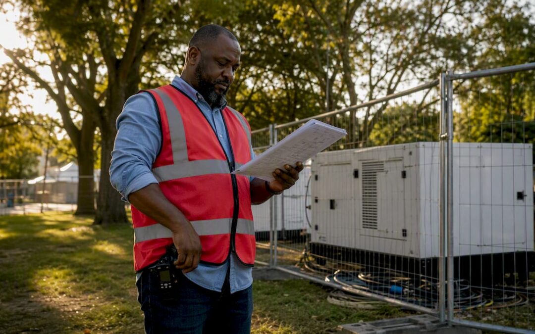 Generators at large events: what event planners need to know