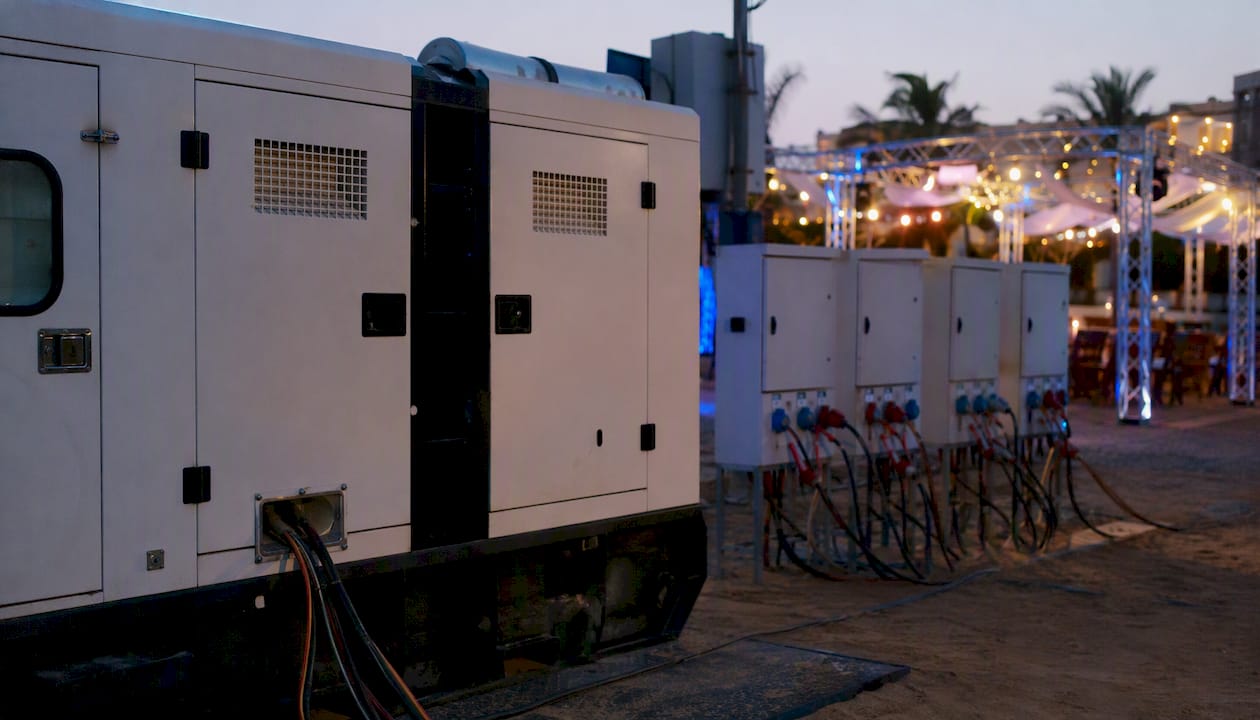 Event generator with distribution boards setup